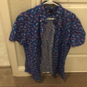 Jcrew short sleeve button down